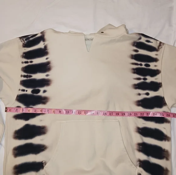 Free People Washed It's A Vibe Hoodie X-SMALL Sweatshirt Tie Dye - Picture 5 of 10